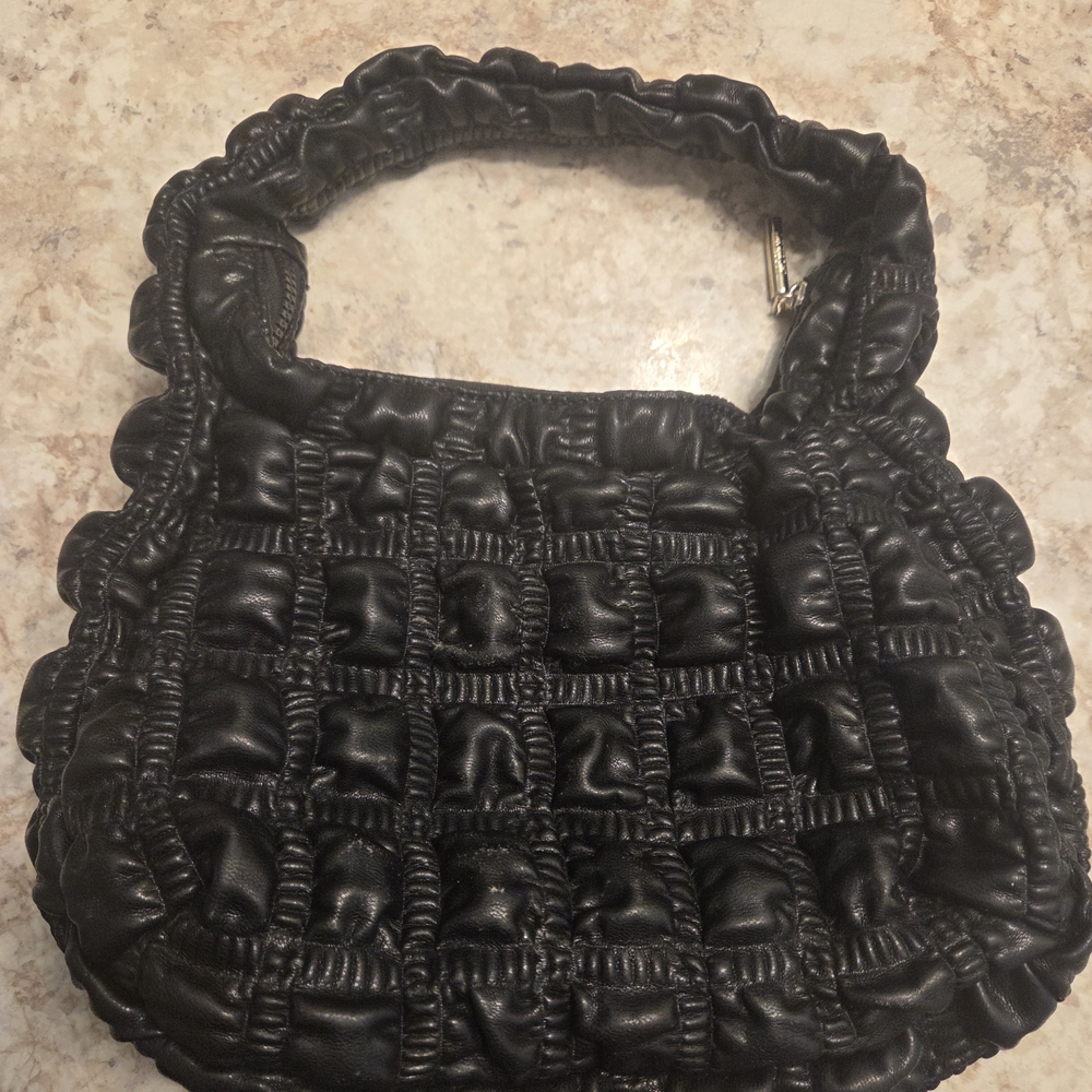 Jason Wu Black Textured Shoulder Bag